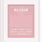 Frame Options | Dusty Rose | Black Frame, Matted