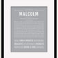 Frame Options | Light Gray | Maple Frame, Matted
