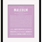 Frame Options | Lilac | Maple Frame, Matted