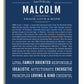 Frame Options | Midnight Blue | White Frame, Matted