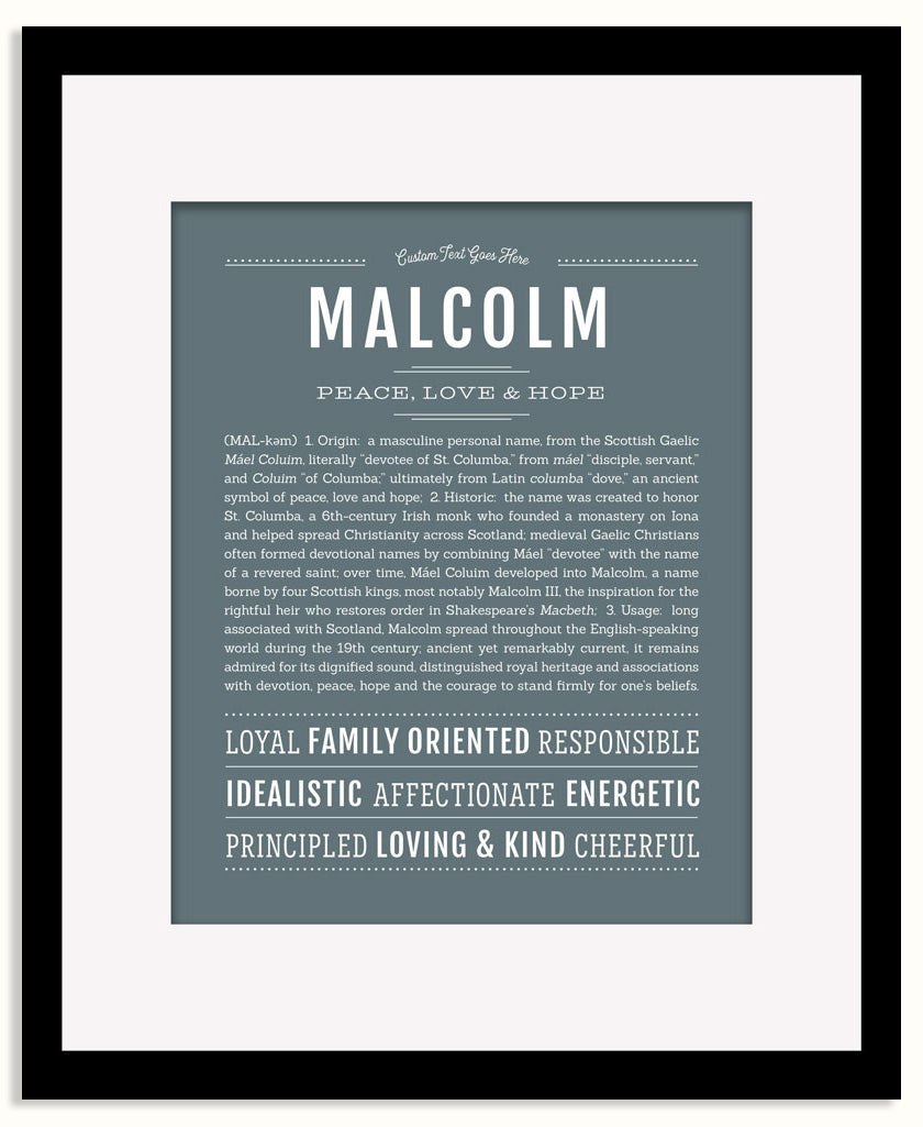 Frame Options | Night Rendezvous | Maple Frame, Matted