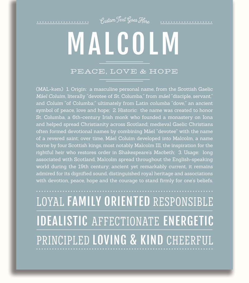 Frame Options | Powder Blue | White Frame, Matted