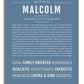 Frame Options | Steele Blue | White Frame, Matted