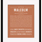 Frame Options | Terra Cotta | Maple Frame, Matted