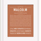 Frame Options | Terra Cotta | Black Frame, Matted