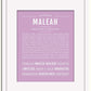 Frame Options | Lilac | White Frame, Matted