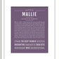 Frame Options | Deep Purple | White Frame, Matted