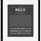 Frame Options | Charcoal Gray | Black Frame, Matted