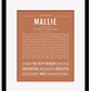 Frame Options | Terra Cotta | Black Frame, Matted