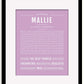 Frame Options | Lilac | Black Frame, Matted