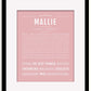 Frame Options | Dusty Rose | Black Frame, Matted