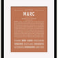 Frame Options | Terra Cotta | Black Frame, Matted