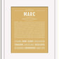 Frame Options | Matte Gold | White Frame, Matted