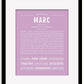 Frame Options | Lilac | Black Frame, Matted