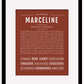 Marceline | Name Art Print
