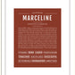Marceline | Name Art Print