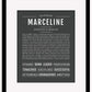 Marceline | Name Art Print