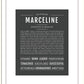 Marceline | Name Art Print