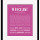 Marceline | Name Art Print