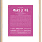 Marceline | Name Art Print