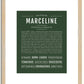 Marceline | Name Art Print