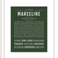 Marceline | Name Art Print
