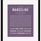 Marceline | Name Art Print