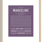 Marceline | Name Art Print
