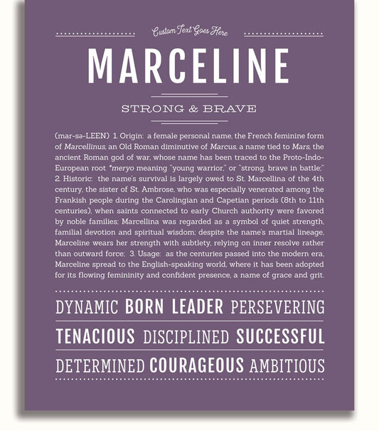 Frame Options | Deep Purple | White Frame, Matted