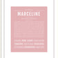 Marceline | Name Art Print
