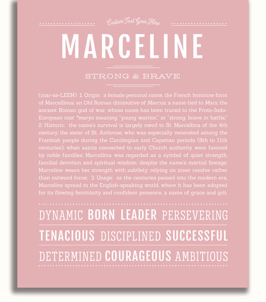 Frame Options | Dusty Rose | White Frame, Matted