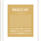 Marceline | Name Art Print