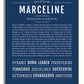 Frame Options | Midnight Blue | White Frame, Matted