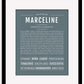 Marceline | Name Art Print