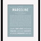 Marceline | Name Art Print