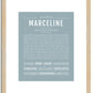 Marceline | Name Art Print