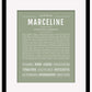 Marceline | Name Art Print