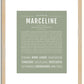 Marceline | Name Art Print