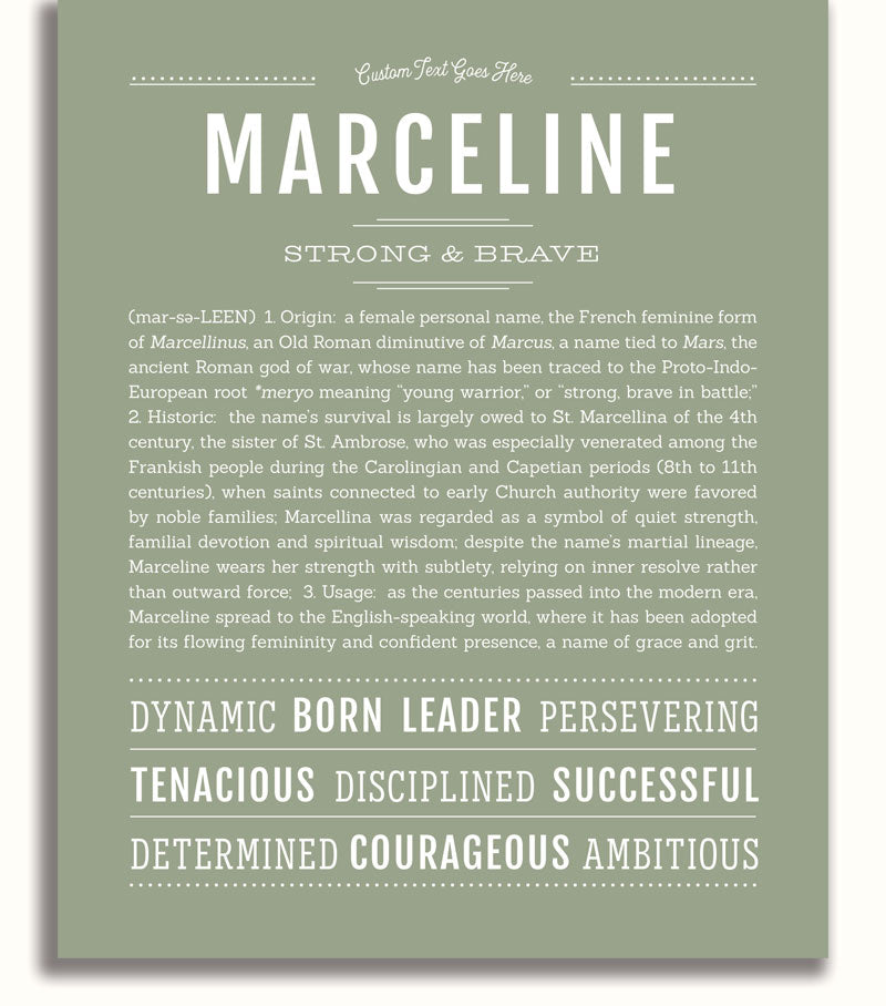 Frame Options | Sage | White Frame, Matted