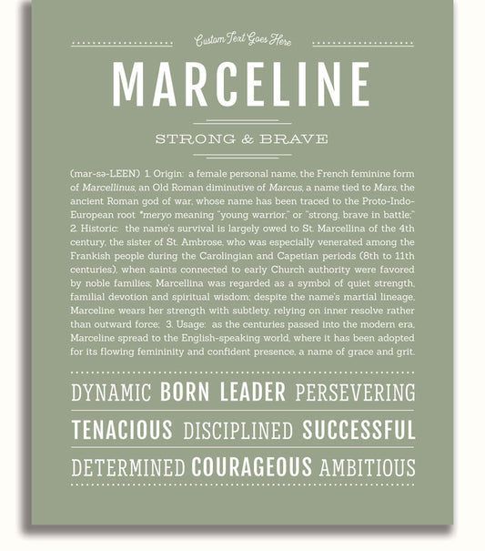 Frame Options | Sage | White Frame, Matted