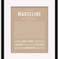Marceline | Name Art Print
