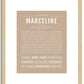 Marceline | Name Art Print