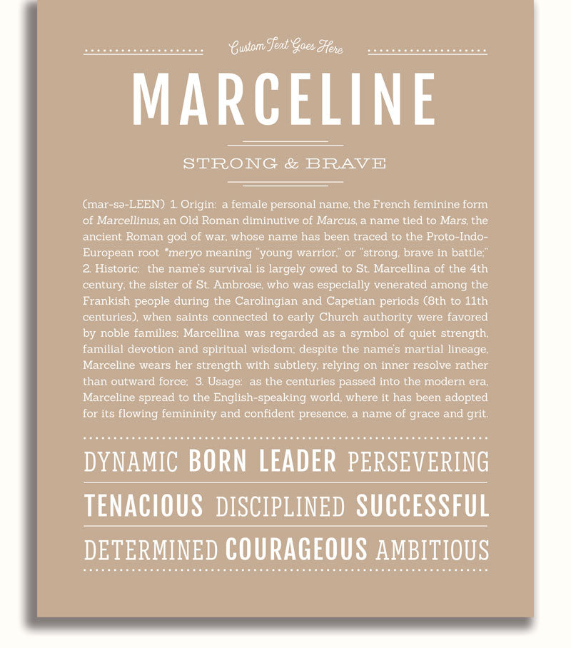 Frame Options | Tan | White Frame, Matted