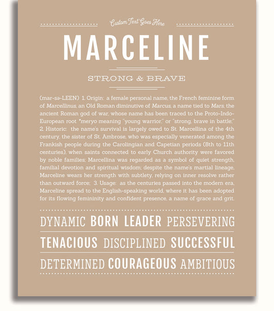 Frame Options | Tan | White Frame, Matted