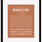 Marceline | Name Art Print