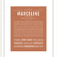 Marceline | Name Art Print