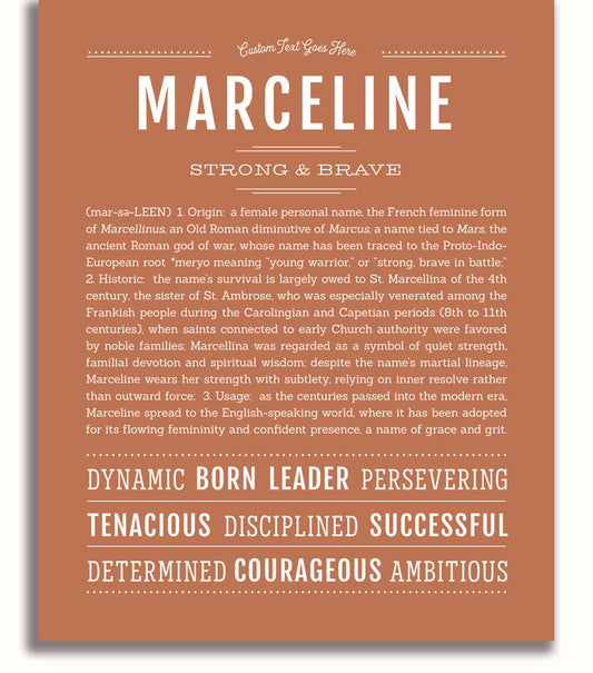 Frame Options | Terra Cotta | White Frame, Matted