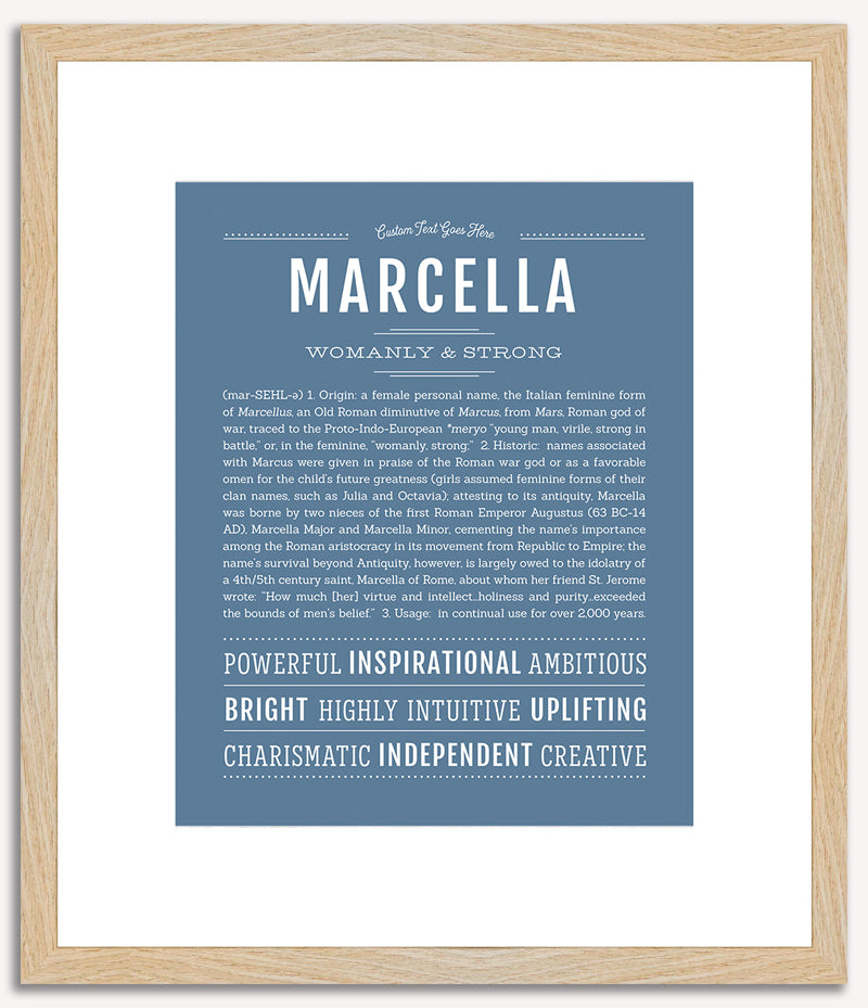 Marcella | Name Art Print