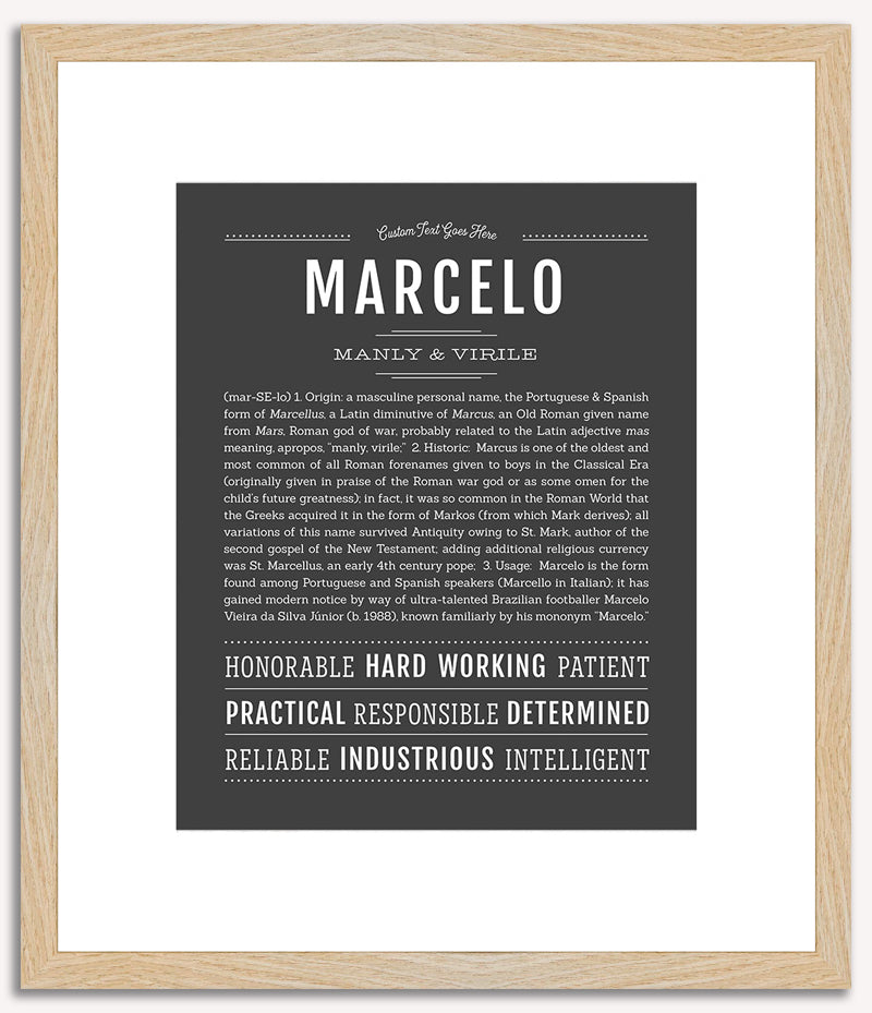 Marcelo | Name Art Print