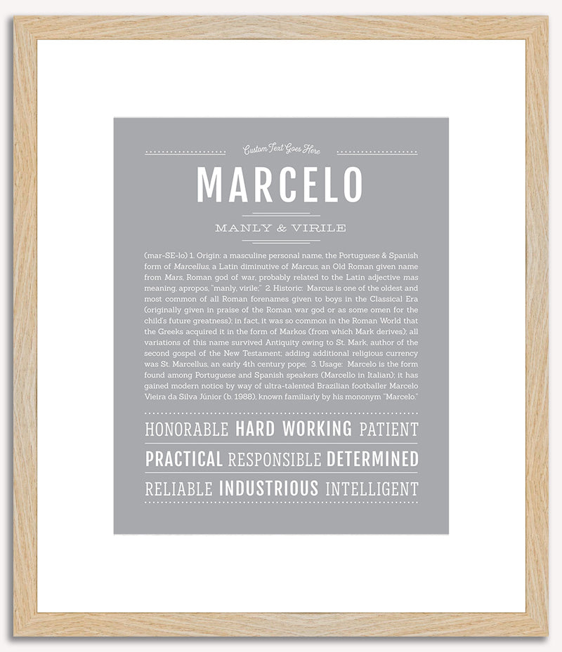 Marcelo | Name Art Print